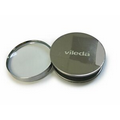 Elegant Round Silver Metal Magnifying Glass